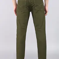 INTEGRITI Men Skinny Mid Rise Dark Green Jeans - Master
