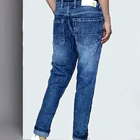 OfWHTE Men Slim Mid Rise Blue Jeans - Master