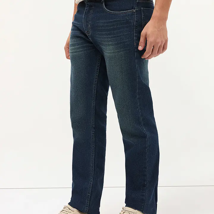 Urbano Fashion Men Regular Mid Rise Blue Jeans - Master
