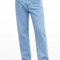 HOC Men Straight Fit Mid Rise Light Blue Jeans - Master