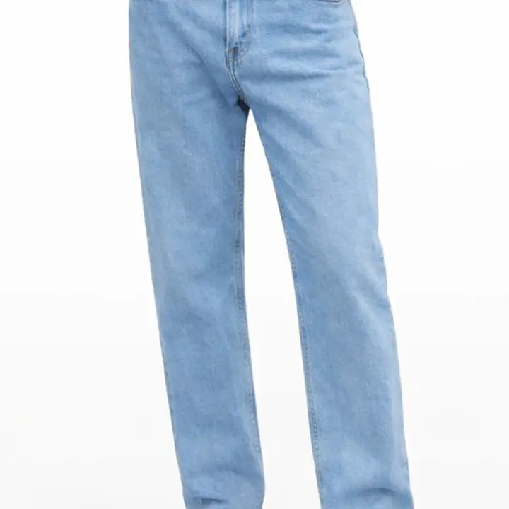 HOC Men Straight Fit Mid Rise Light Blue Jeans - Master