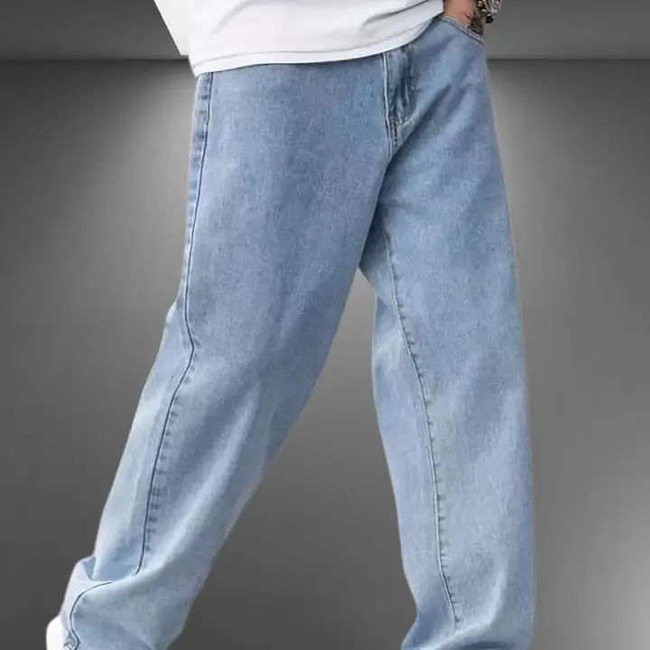 markview Men Boot-Leg Mid Rise Light Blue Jeans - Master