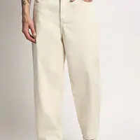 FADEVIELLE Men Straight Fit Mid Rise Beige Jeans - Master