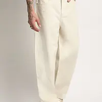 FADEVIELLE Men Straight Fit Mid Rise Beige Jeans - Master