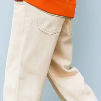 FADEVIELLE Men Straight Fit Mid Rise Beige Jeans - Master