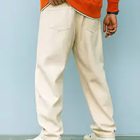FADEVIELLE Men Straight Fit Mid Rise Beige Jeans - Master