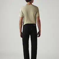 LEVI'S Men Straight Fit Mid Rise Black Jeans - Master
